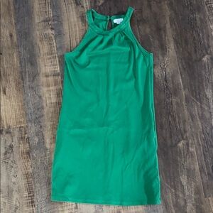 Green Sleeveless Dress